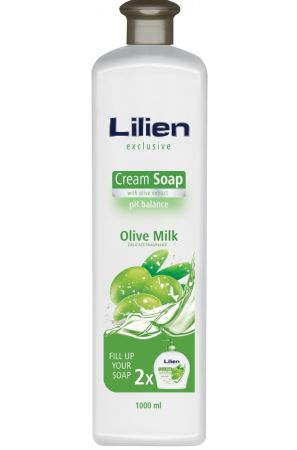 Lilien tekuté mýdlo olive náplň 1000 ml