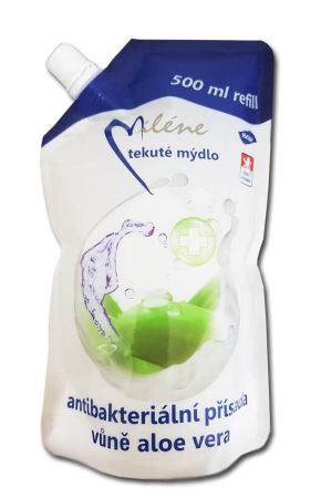 Miléne Aloe vera antibakteriální tekuté mýdlo náplň 500 ml