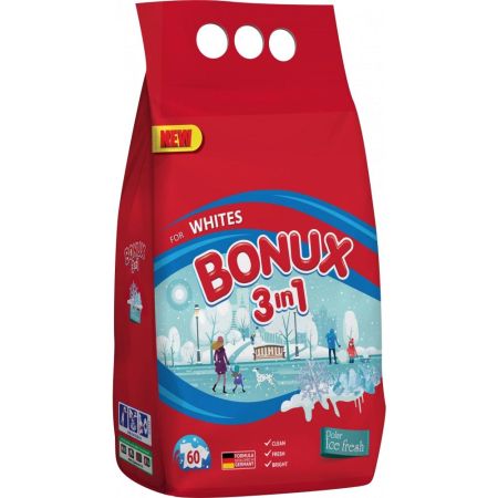 Bonux white prací prášek 60 praní 4,5 kg