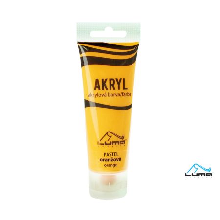 Akrylová barva LUMA - PASTEL / 75 ml / oranžová Akrylová barva LUMA - PASTEL / 75 ml / oranžová