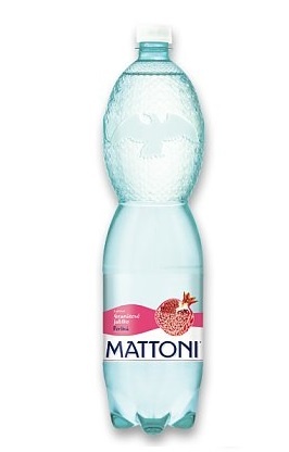 Minerální voda Mattoni granátové jablko / 1,5 l