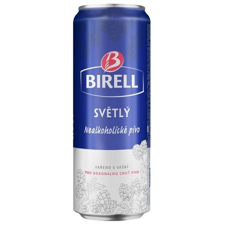 Birell Světlý nealkoholické pivo 0,33l