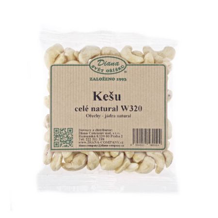 Kešu celé natural W320 100g