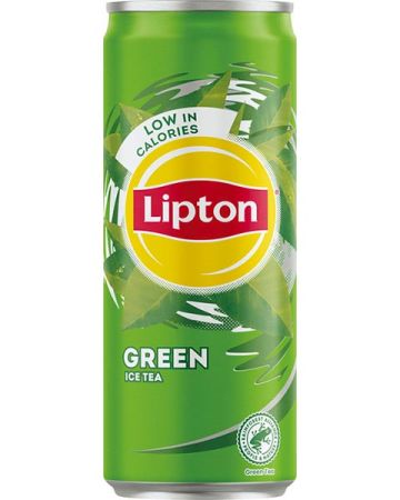 Ledový čaj Lipton Ice Tea Green 0,33 l / plech