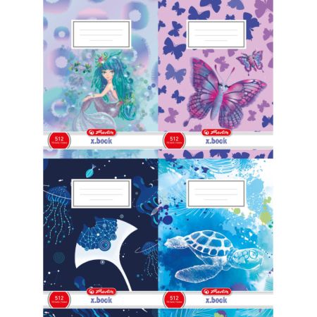 Sešit školní Herlitz 512 - A5 / linka 16 mm Sešit školní Herlitz 512 - A5 / linka 16 mm