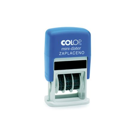 Colop datumka Mini dater S160 s textem ZAPLACENO Colop datumka Mini dater S160 s textem ZAPLACENO