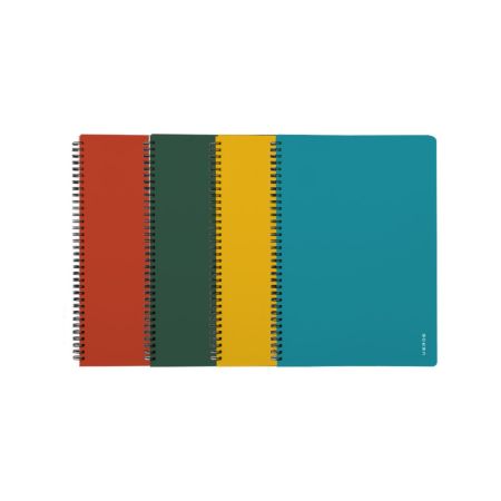 Blok kroužkový VERDE - A5 / linka / mix barev Blok kroužkový VERDE - A5 / linka / mix barev