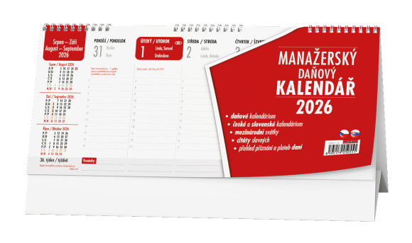Kalendář stolní pracovní Manažerský / BSN1