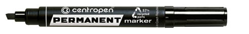 Značkovač Centropen 8576 permanent - černá Značkovač Centropen 8576 permanent - černá