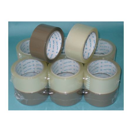 Balicí pásky NEHLUČNÉ - 48 mm x 66m / transparentní Balicí pásky NEHLUČNÉ - 48 mm x 66m / transparentní