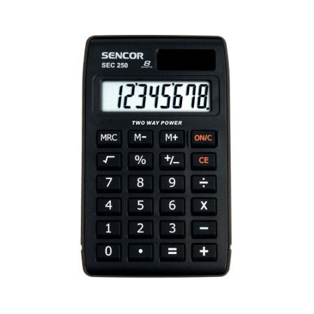 Kalkulačka Sencor SEC 250 displej 8 míst