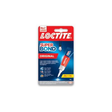 Vteřinová lepidla LOCTITE SuperBond ORIGINAL 4g Vteřinová lepidla LOCTITE SuperBond ORIGINAL 4g