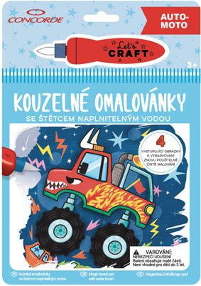 Omalovánky kouzelné CONCORDE - Auto / moto