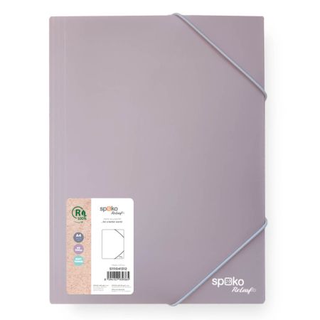 Spisové desky A4 Spoko ReLeaf Soft touch - levandulová Spisové desky A4 Spoko ReLeaf Soft touch - levandulová