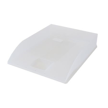 Kancelářský box na spisy Herlitz - bílá / transparentní