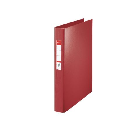 Pořadač Esselte A4 kroužkový celoplastový 2 - kroužek 4,2 cm / bordó