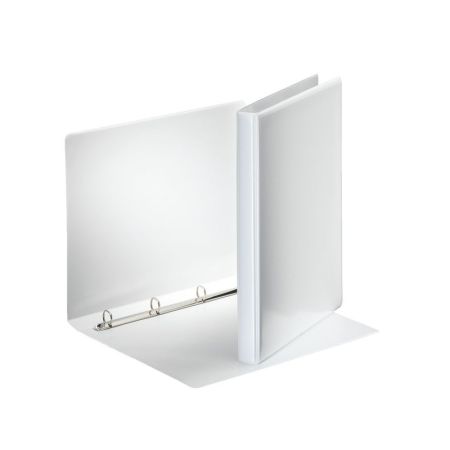 Pořadač Esselte A4 kroužkový prezentační 4 - kroužek 3 cm / bílá Pořadač Esselte A4 kroužkový prezentační 4 - kroužek 3 cm / bílá