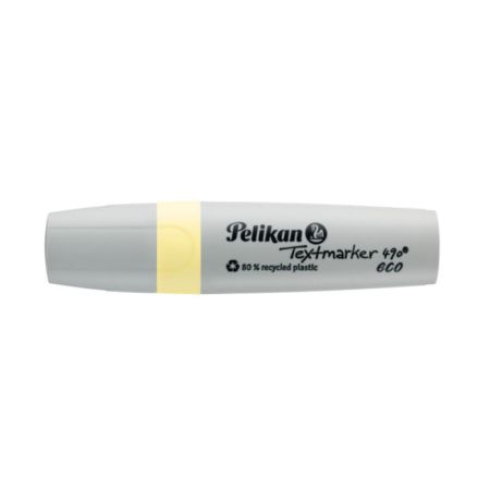 Zvýrazňovač Pelikan 490 ECO PASTEL / žlutá