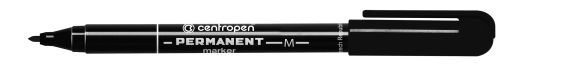 Popisovač Centropen Permanent 2846 / černá Popisovač Centropen Permanent 2846 / černá