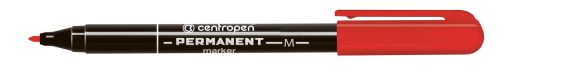Popisovač Centropen Permanent 2846 / červená Popisovač Centropen Permanent 2846 / červená