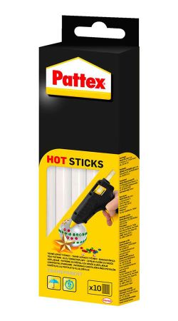 Náhradní tyčinky do tavné pistole Pattex HOT pistol - 11 mm / 10 ks