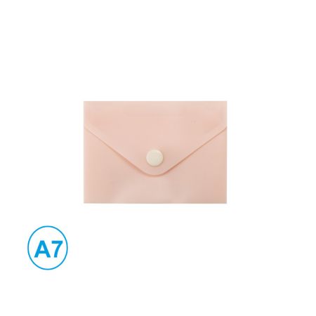 Spisové desky s drukem LUMA - A7 / pastelová oranžová