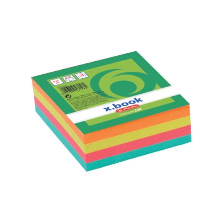 Záznamní kostky barevné Herlitz - 8 cm x 8 cm x 3 cm / 230 lístků / lepená vazba Záznamní kostky barevné Herlitz - 8 cm x 8 cm x 3 cm / 230 lístků / lepená vazba