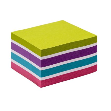 Samolepicí bloček Kores Cubo Pastel - 75 x 75 mm / 450 lístků Samolepicí bloček Kores Cubo Pastel - 75 x 75 mm / 450 lístků