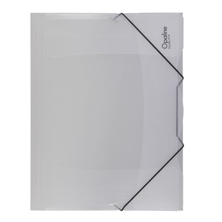 Spisové desky A4 s gumou Opaline - čirá Spisové desky A4 s gumou Opaline - čirá