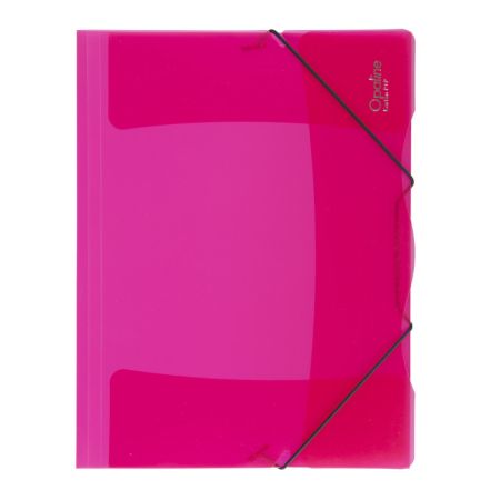 Spisové desky A4 s gumou Opaline - červená Spisové desky A4 s gumou Opaline - červená