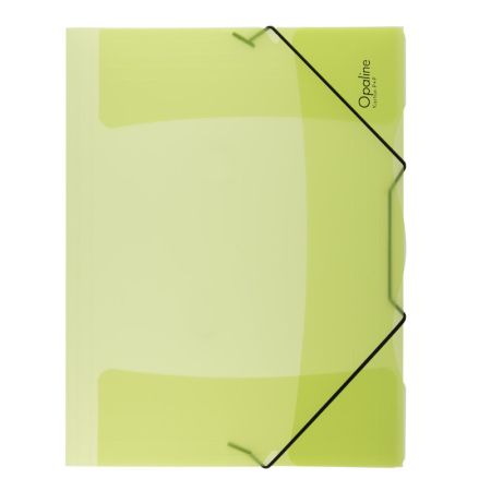 Spisové desky A4 s gumou Opaline - zelená
