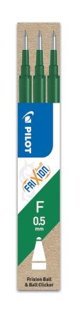 Náplň Pilot FriXion 0,5 - zelená / 3 ks Náplň Pilot FriXion 0,5 - zelená / 3 ks
