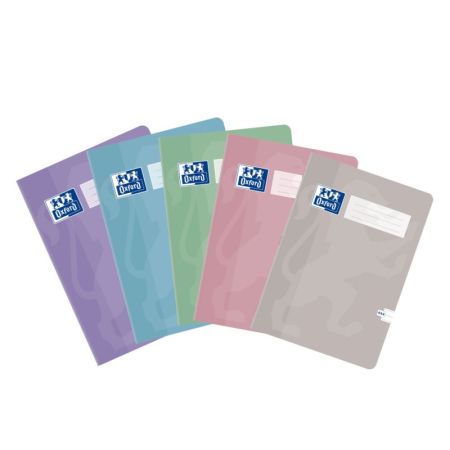 Školní sešit Oxford Pastel - A4 / linka / 40 listů / 444