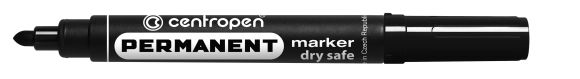 Značkovač Centropen 8510 permanent - černá Značkovač Centropen 8510 permanent - černá