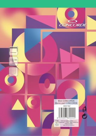 Blok A4 - čtvereček / 50l