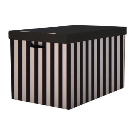 Krabice úložná s víkem - 56 x 37 x 36 cm / 2 ks Krabice úložná s víkem - 56 x 37 x 36 cm / 2 ks