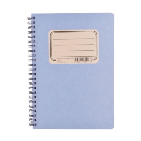 Blok BOBO Retro s boční spirálou - A5 / čistý Blok BOBO Retro s boční spirálou - A5 / čistý