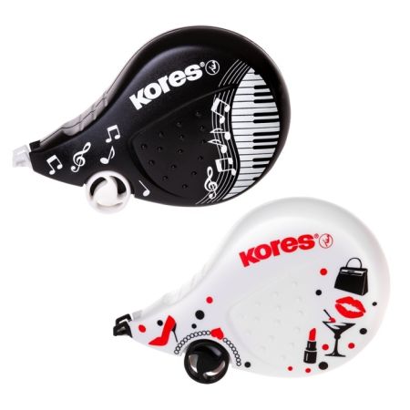 Opravný roller Kores Scooter Black & White - 4,2 mm x 8 m Opravný roller Kores Scooter Black & White - 4,2 mm x 8 m