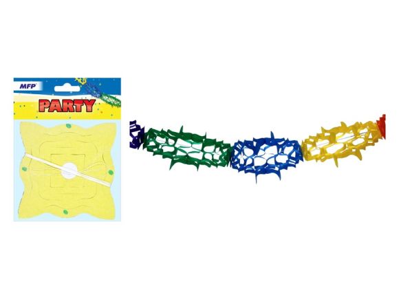 girlanda papír G01 barevná 4m (14,5 x 14,5 cm) 1041908 girlanda papír G01 barevná 4m (14,5 x 14,5 cm) 1041908