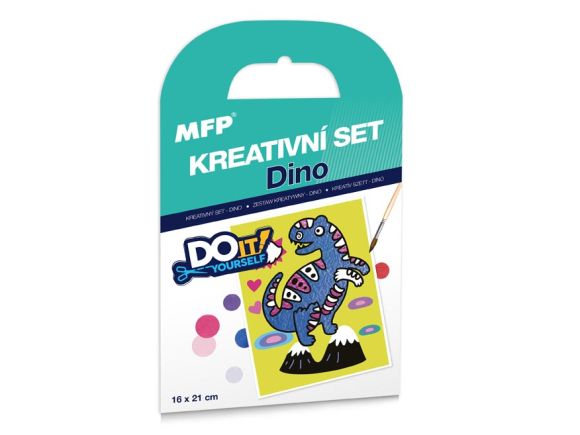 kreativní set - Dino - písková technika 1041990 kreativní set - Dino - písková technika 1041990