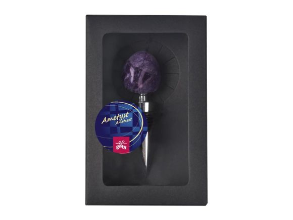 gifty - Zátka na víno - Ametyst 1042476 gifty - Zátka na víno - Ametyst 1042476