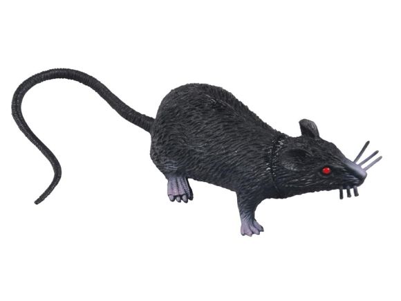 krysa plast 9cm černá 1042551