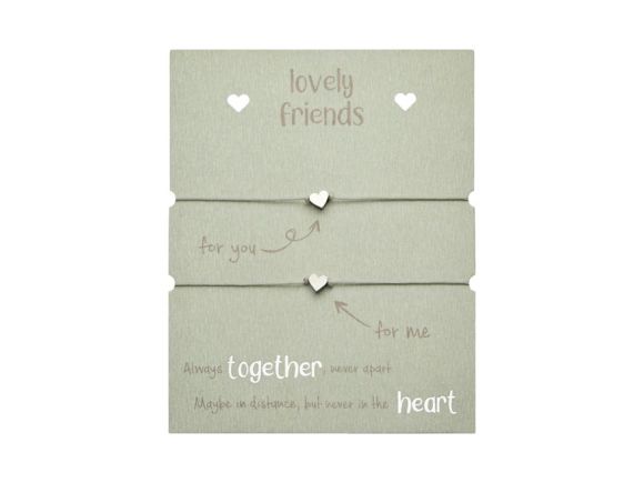 gifty - Lovely Friends náramek - ss Heart 1042796 gifty - Lovely Friends náramek - ss Heart 1042796