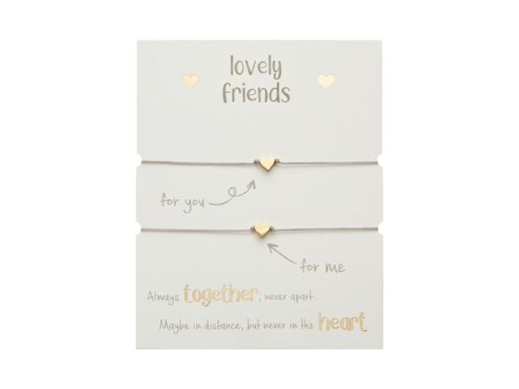 gifty - Lovely Friends náramek - g. plated Heart 1042802 gifty - Lovely Friends náramek - g. plated Heart 1042802