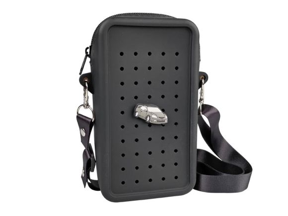 gifty - Silikonová crossbody taštička černá + 1 pin zdarma 1042829 gifty - Silikonová crossbody taštička černá + 1 pin zdarma 1042829