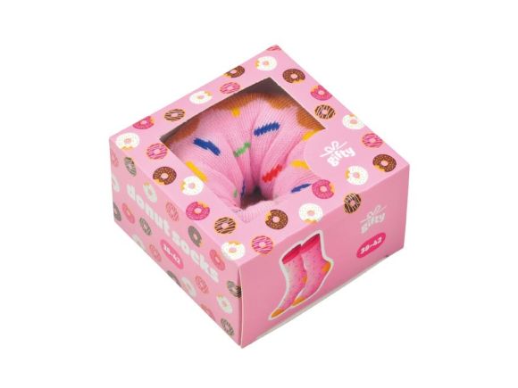 gifty - Ponožky 31-35 Gifty - DONUT pink 1042907 gifty - Ponožky 31-35 Gifty - DONUT pink 1042907