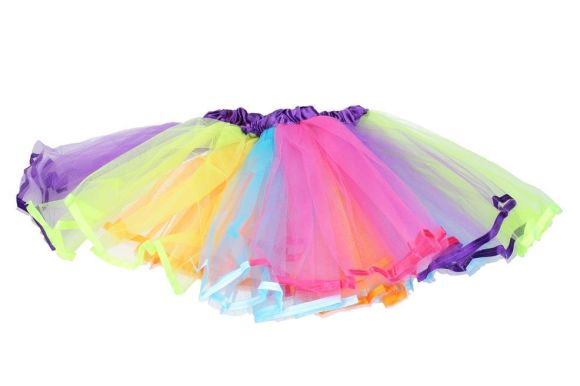 Set karneval W032051 - sukně 30 cm 3 vrsty barevná Set karneval W032051 - sukně 30 cm 3 vrsty barevná