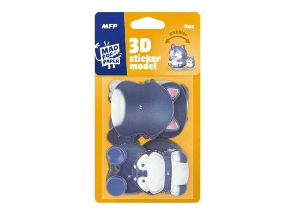 3D Sticker Model wobbler Rex 1043018 3D Sticker Model wobbler Rex 1043018