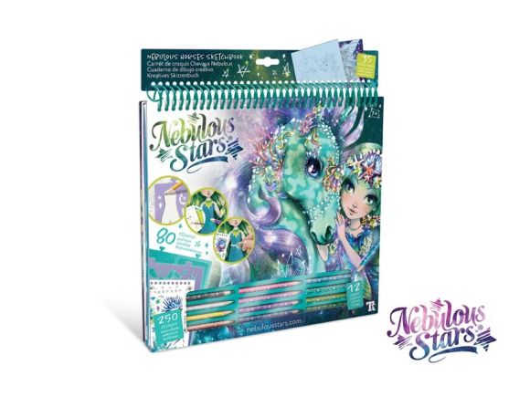 Nebulous W007973 Stars omalovánky zelené