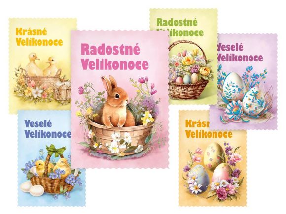 pohlednice velikonoce 130 C výsek 1300179